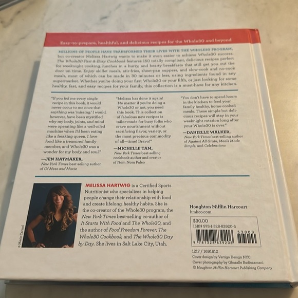 Whole 30 fast and easy brand new - Picture 3 of 3